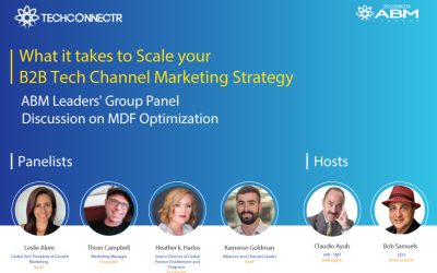 ABM Leaders Webinar: What it takes to Scale your B2B Tech Channel Marketing Strategy