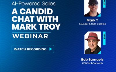 On-Demand Webinar AI-Powered Sales: A candid chat with Mark Troy