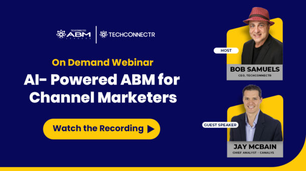 Read more about the article AI-powered B2B ABM Channel Marketers Leaders’ Group Webinar