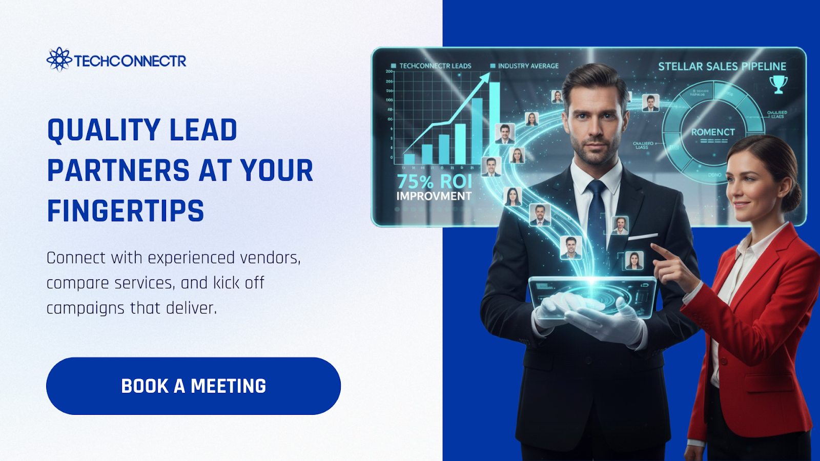 Book a lead with TechConnectr